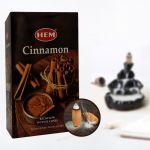 HEM Cinnamon Geri Akış Şelale Koni Tütsü - 10 Adet