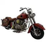 Redskin Bats Chopper Metal Dekoratif Motosiklet - Büyük Boy