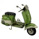 Forest Breeze Metal Dekoratif Vespa Scooter Biblo