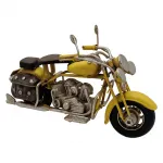 Golden Wings Metal Dekoratif Motosiklet