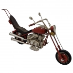 Ruddy Street Metal Chopper Dekoratif Motosiklet